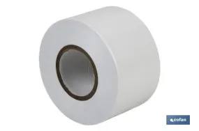 Cinta Aislante 130 Micras | Color blanco | Resistente al voltaje, al calor y a diferentes ácidos y alcalinos